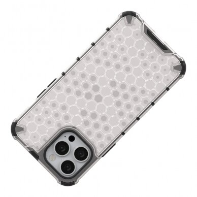 Iphone 13 Pro Max Dėklas Honeycomb Case  juodas 6