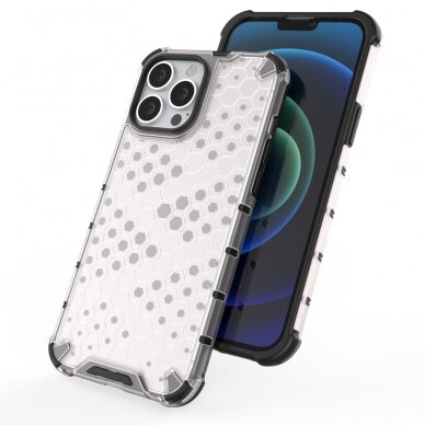 Iphone 13 Pro Max Dėklas Honeycomb Case  juodas 7