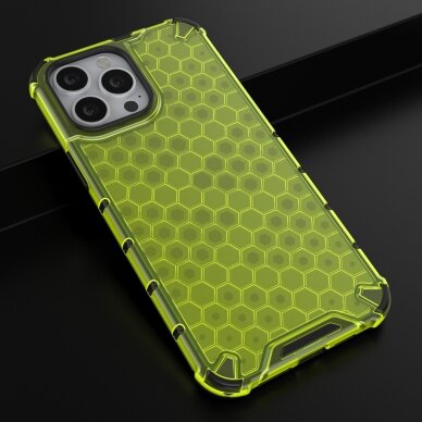 Iphone 13 Pro Max Dėklas Honeycomb Case  žalias 13