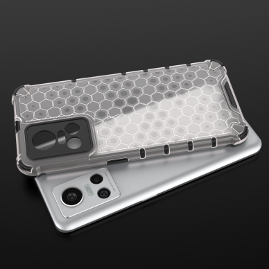 Dėklas Honeycomb case Realme GT Neo 3 Permatomas 7