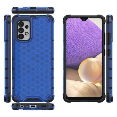 Samsung Galaxy A13 / A04s Dėklas Honeycomb case 5G mėlynas 1