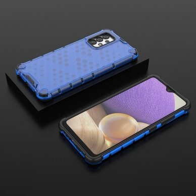 Samsung Galaxy A13 / A04s Dėklas Honeycomb case 5G mėlynas 2