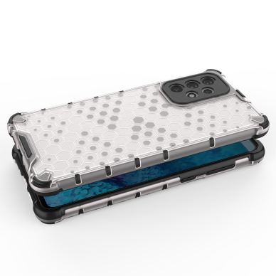 Samsung Galaxy A73 Dėklas Honeycomb skaidrus 3