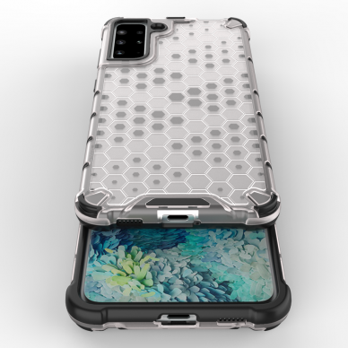 Dėklas Honeycomb Samsung Galaxy S22 permatomas 8