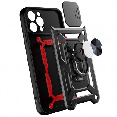 Akcija! Iphone 14 Pro Max Dėklas Hybrid Armor Camshield  Mėlynas 7