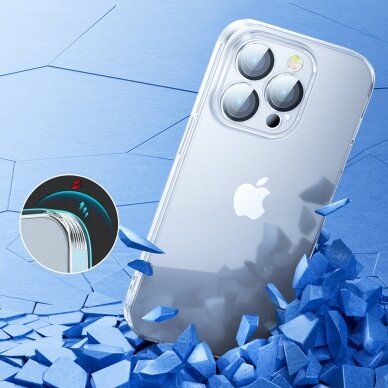 Iphone 14 Dėklas Joyroom 14Q Case  Skaidrus su kameros apsauga (JR-14Q1 transparent) 3