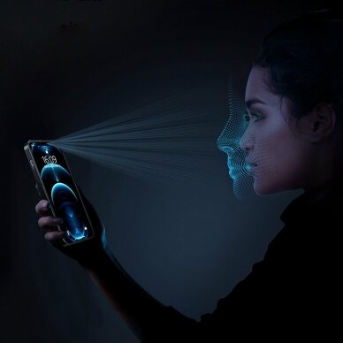 Iphone 13 Dėklas Joyroom 360  + Apsauginis stiklas Mėlynas (JR-BP927) 7