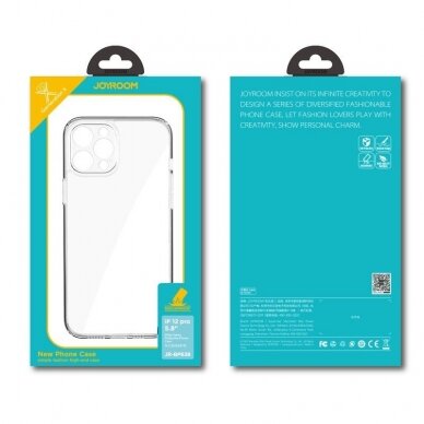 Iphone 12 Mini Dėklas Joyroom Crystal Series permatomas (JR-BP857) 12