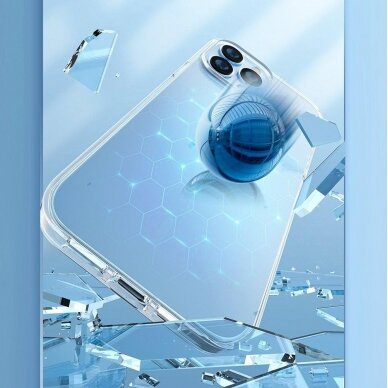 Iphone 13 Pro Dėklas Kingxbar Elegant Series case  Skaidrus 5
