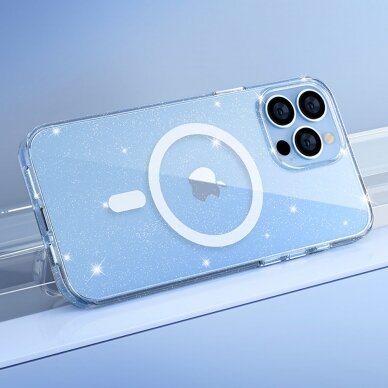 Iphone 13 Pro Dėklas Kingxbar PQY Elegant Series Magnetic Case for  Baltas 10