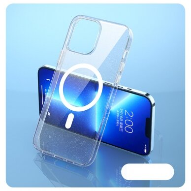 Iphone 13 Pro Dėklas Kingxbar PQY Elegant Series Magnetic Case for  Baltas 2