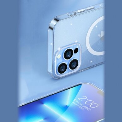 Iphone 13 Pro Dėklas Kingxbar PQY Elegant Series Magnetic Case for  Baltas 7