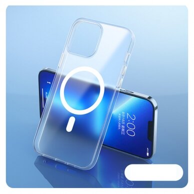 Iphone 13 Pro Dėklas Kingxbar PQY Elegant Series Magnetic Case for  Baltas 8