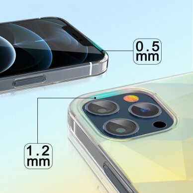 Iphone 13 Pro Dėklas Kingxbar Streamer Series  Mėlynas (Triangle) 3