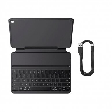 Dėklas klaviatūra Baseus Brilliance Series keyboard iPad 10.2'' (2019/2020/2021) + USB-C cable - Juodas 7