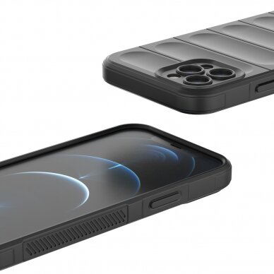 Dėklas Magic Shield Case iPhone 12 Pro Bordo 11