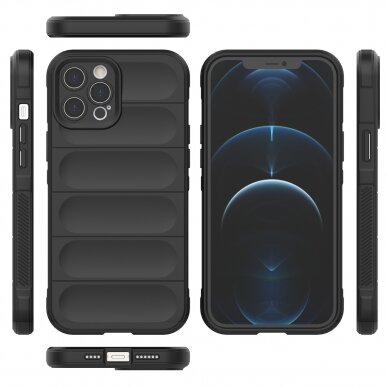 Dėklas Magic Shield Case iPhone 12 Pro Max Tamsiai Mėlynas 7