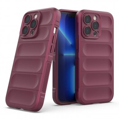 Iphone 13 Pro Max Dėklas Magic Shield Case  Bordo 5