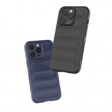 Iphone 13 Pro Max Dėklas Magic Shield Case  Tamsiai Mėlynas 23