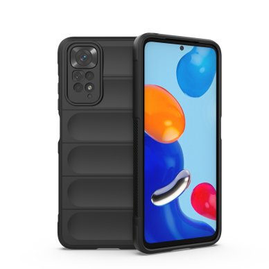 Dėklas Magic Shield Case Xiaomi Redmi Note 11 Juodas