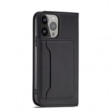 Iphone 13 Dėklas Magnet Card Case for  Juodas 10