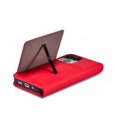 Iphone 14 Dėklas Magnet Card Case for  Raudonas 8
