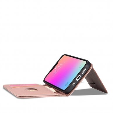 Iphone 14 Dėklas Magnet Card Case for  Rožinis  10