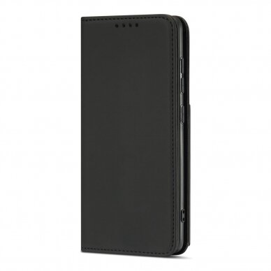 Samsung Galaxt A12 Dėklas Magnet Card Case 5G Juodas 5