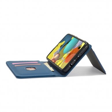 Samsung Galaxt A12 Dėklas Magnet Card Case 5G Mėlynas 15