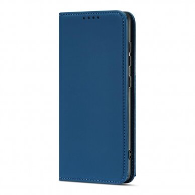 Samsung Galaxt A12 Dėklas Magnet Card Case 5G Mėlynas 6