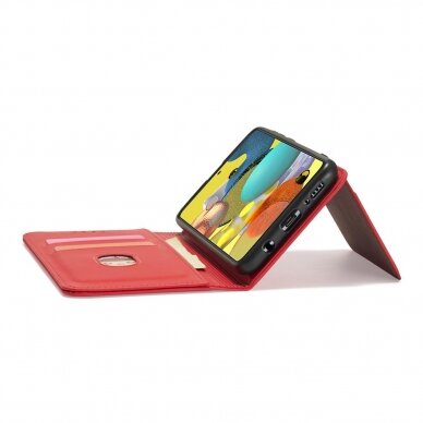 Samsung Galaxt A12 Dėklas Magnet Card Case 5G Raudonas 15