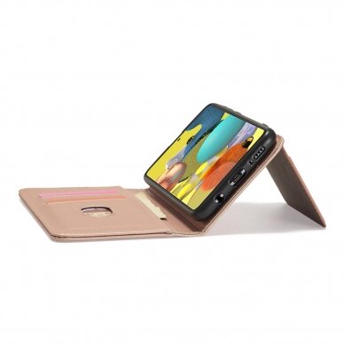 Samsung Galaxy A52 / A52s Dėklas Magnet Card Case 5G Rožinis 14