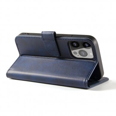 Iphone 14 Dėklas Magnet Case elegant  Mėlynas 2
