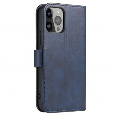 Iphone 14 Dėklas Magnet Case elegant  Mėlynas 3