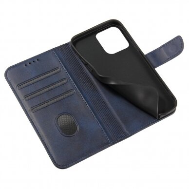 Iphone 14 Dėklas Magnet Case elegant  Mėlynas 5