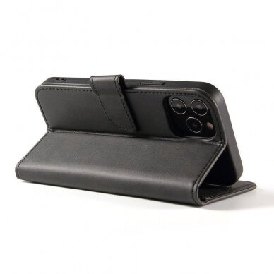 Dėklas Magnet Case elegant Motorola Moto G71 5G Juodas 2