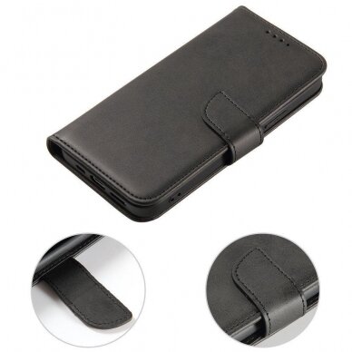 Dėklas Magnet Case elegant Oppo Find X5 Pro Juodas 2