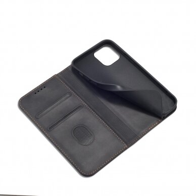 Dėklas Magnet Fancy Case for iPhone 12 Pro Juodas 12