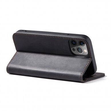 Dėklas Magnet Fancy Case for iPhone 12 Pro Juodas 8