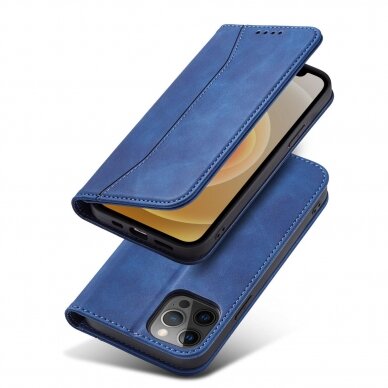 Dėklas Magnet Fancy Case for iPhone 12 Pro Mėlynas 4