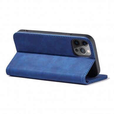 Dėklas Magnet Fancy Case for iPhone 12 Pro Mėlynas 8
