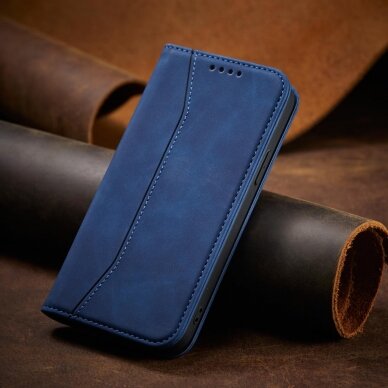 Dėklas Magnet Fancy Case for iPhone 13 Pro Max Mėlynas 10