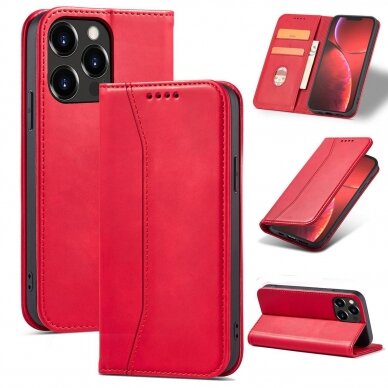 Iphone 14 Dėklas Magnet Fancy Case for  Raudonas 11