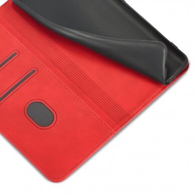 Dėklas Magnet Fancy Case for Samsung Galaxy S22 + (S22 Plus) Raudonas 3