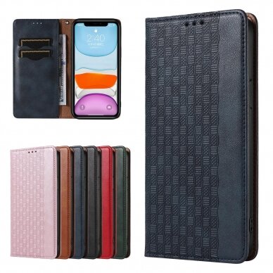 Dėklas Magnet Strap Case for iPhone 12 Mėlynas 1