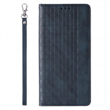Dėklas Magnet Strap Case for iPhone 12 Mėlynas 4