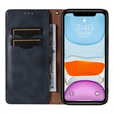 Dėklas Magnet Strap Case for iPhone 12 Mėlynas 7