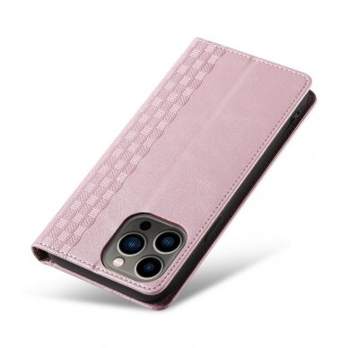 Dėklas Magnet Strap Case for iPhone 12 Pro Rožinis 14