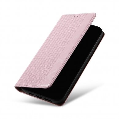 Dėklas Magnet Strap Case for iPhone 12 Pro Rožinis 16