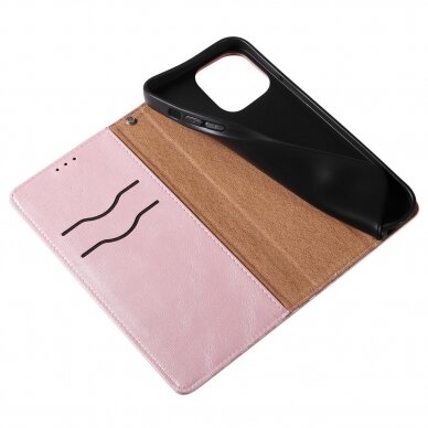Dėklas Magnet Strap Case for iPhone 12 Pro Rožinis 17